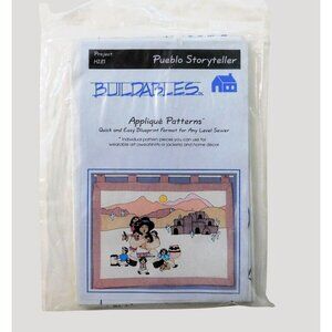 Buildables Pueblo Storyteller Appliqué Patterns Wearable Art Home Décor